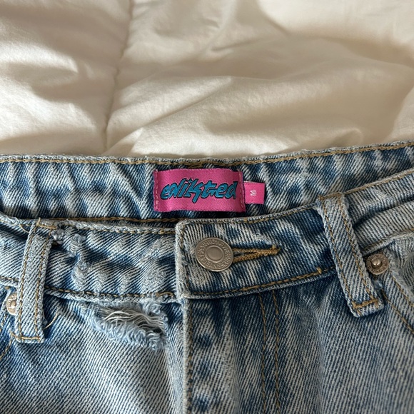 Edikted ‘Wide or Die’ Ripped Jeans - Picture 6 of 6